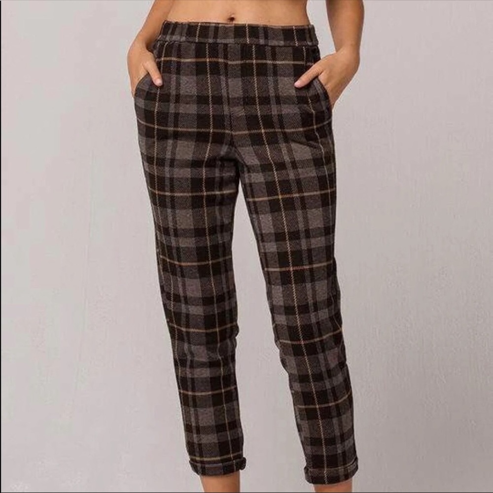 Plaid pants